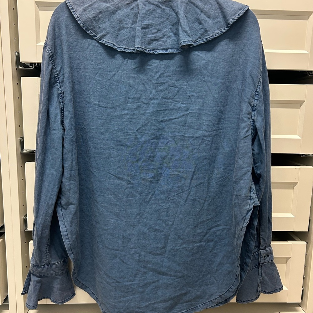 Free People Amber Ruffled Top - Picture 6 of 6